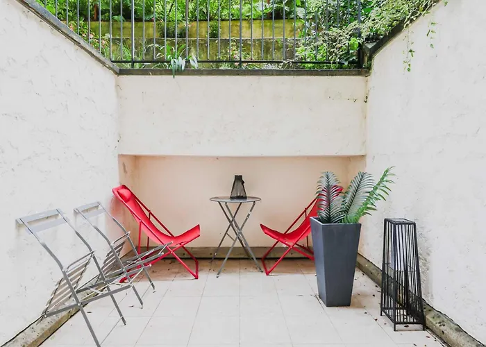 Peaceful With Terace For 2p - Sacre-c Ur Apartment Paris